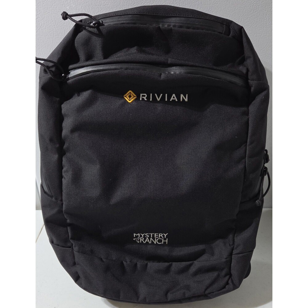 RIVIAN Mystery Ranch Medium Black Nylon Zip Hiking Backpack 20x14